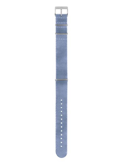 MeisterSinger Řemínek textilní MeisterSinger SNY041 světle modrý - 20 mm