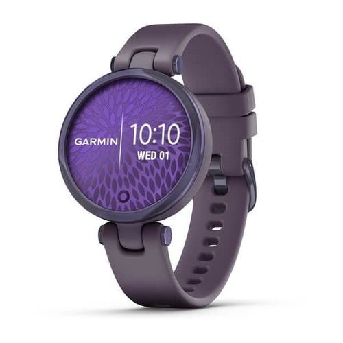 Garmin Lily Sport Midnight Orchid/Orchid Silicone Band 010-02384-12