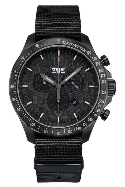 Traser P67 Officer Pro Chronograph Black Nato