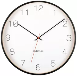 Designové nástěnné hodiny KA5926BK Karlsson 40cm