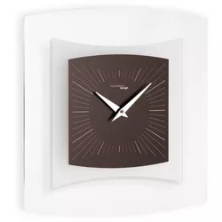 Designové nástěnné hodiny I059CL chocolate IncantesimoDesign 35cm