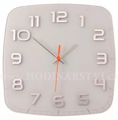 Hodiny NEXTIME 8816wi Classy square 30cm