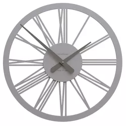 Hodiny CalleaDesign 10-114-2 Tarquinio 45 cm aluminium