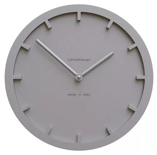 Hodiny CalleaDesign 10-011-2 Miny 26 cm aluminium