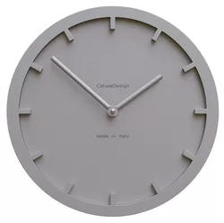 Hodiny CalleaDesign 10-011-2 Miny 26 cm aluminium
