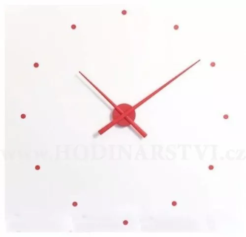 Hodiny Nomon OJ červené 50cm