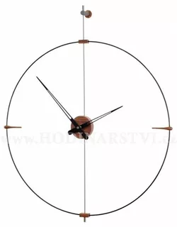 Hodiny Nomon Bilbao Graphite Small 92cm