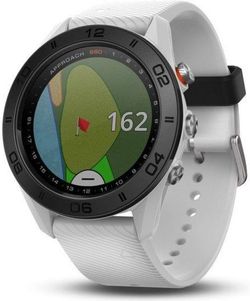 Garmin Approach S60 White / White Silicone Band - 010-01702-01