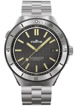 Fortis Marinemaster M-44 Black Resin COSC F8120018