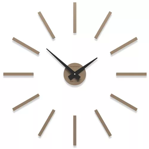 Hodiny CalleaDesign 10-301-14 62 cm caffe latte