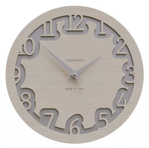 Hodiny CalleaDesign 10-002-81 Labyrinth 30 cm dub