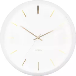 Designové nástěnné hodiny Karlsson KA5840WH 40cm