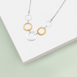 Praqia Stříbrný náhrdelník Elise N6398