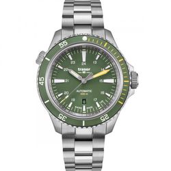 Traser P67 Diver Automatic Green ocel