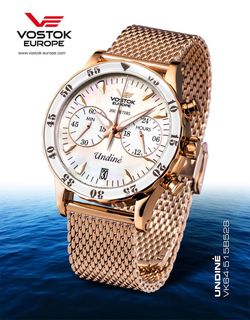 VOSTOK-EUROPE UNDINE VK64/515B528B
