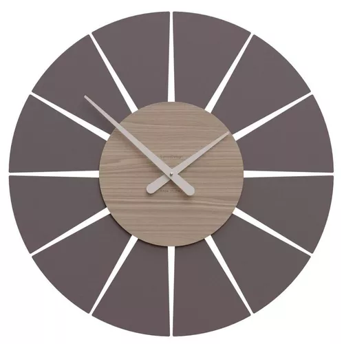 Hodiny CalleaDesign 10-212-85 Extreme M 60 cm černý ořech
