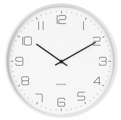 Designové nástěnné hodiny Karlsson KA5751WH 40cm