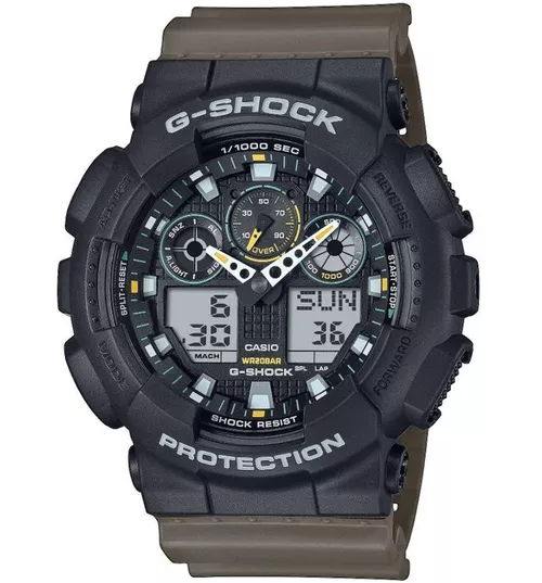 Hodinky Casio G-Shock GA-100TU-1A3ER