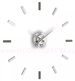 Designové nástěnné hodiny I201GRA IncantesimoDesign 80cm