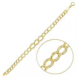 MINET Moderní zlatý náramek Au 585/1000 5,30g