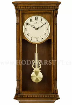 Melodické nástěnné kyvadlové hodiny Dipoa WP105DB