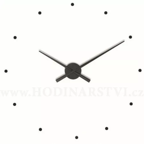 Hodiny Nomon OJ černé 80cm