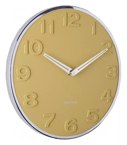 Designové nástěnné hodiny KA5759YE Karlsson 30cm