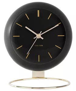 Designové stolní hodiny Karlsson KA5832BK 25cm