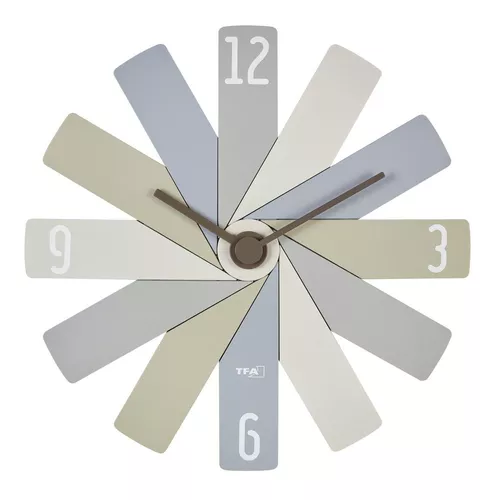 TFA 60.3020.30 - Designové nástěnné hodiny CLOCK IN THE BOX - vícebarevné
