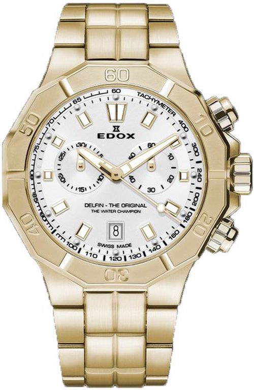 EDOX Delfin Quartz Chronograph 10113-37JM-AID