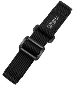 Nylonový pásek na suchý zip, černý 22 mm - 22 mm