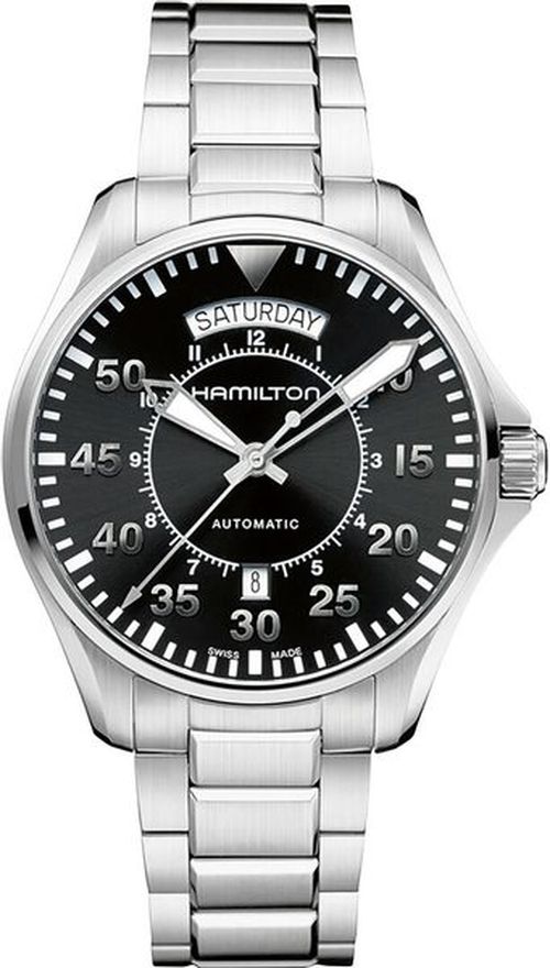 Hamilton Khaki Aviation Pilot Day Date Auto H64615135