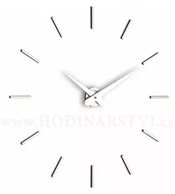 Designové nástěnné hodiny I200MB white IncantesimoDesign 90-100cm