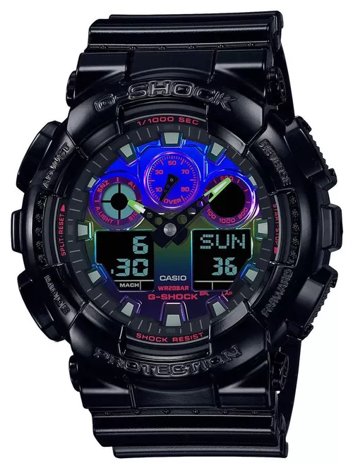 Hodinky Casio GA-100RGB-1AER
