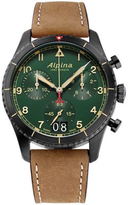Alpina Startimer Pilot Quartz Chronograph Big Date AL-372GR4FBS26