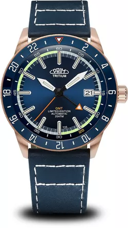 Hodinky PRIM Sport Tritium 25 - World Timer W91P.13238.D