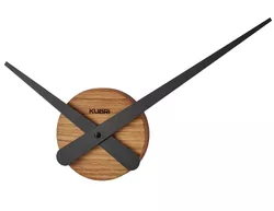 Minimalistické dubové hodiny české výroby KUBRi 0011