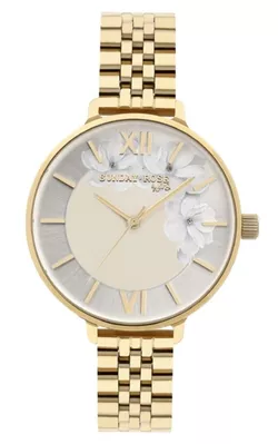 Hodinky SUNDAY ROSE Spirit gold SUN-S13