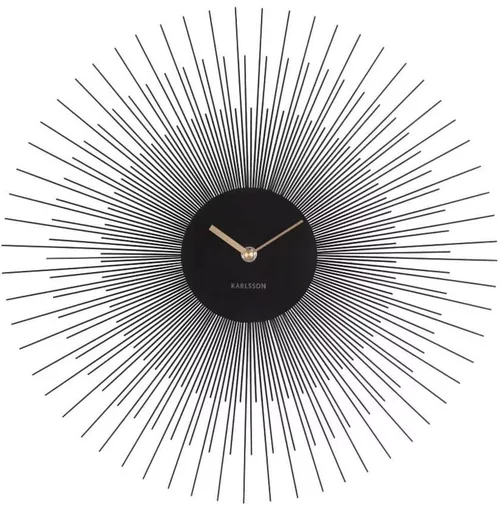 Designové nástěnné hodiny Karlsson KA5817BK 45cm