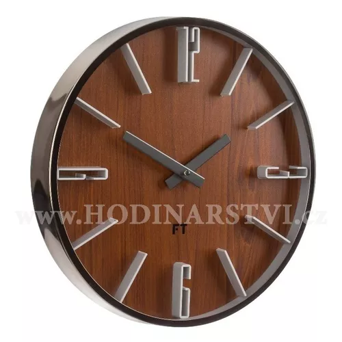 Designové nástěnné hodiny Future Time FT6010TT Numbers 30cm