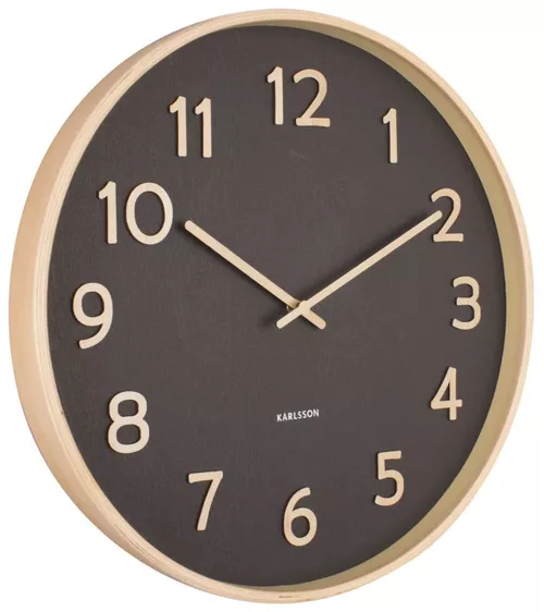 Designové nástěnné hodiny KA5852BK Karlsson 40cm