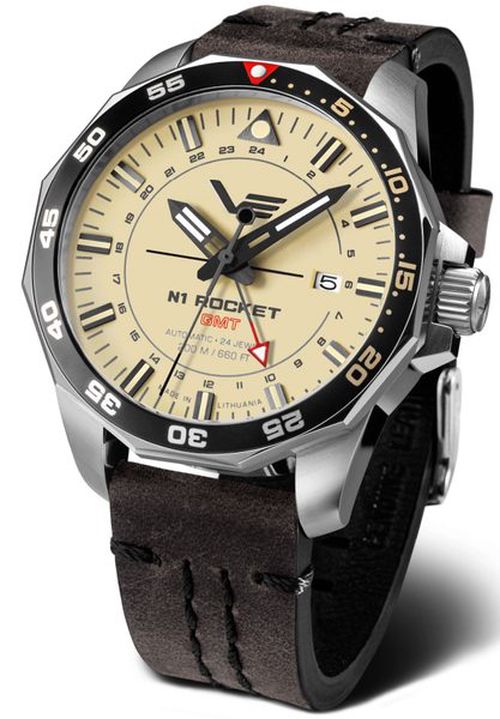 Vostok Europe N-1 Rocket Automatic GMT NH34-225A713