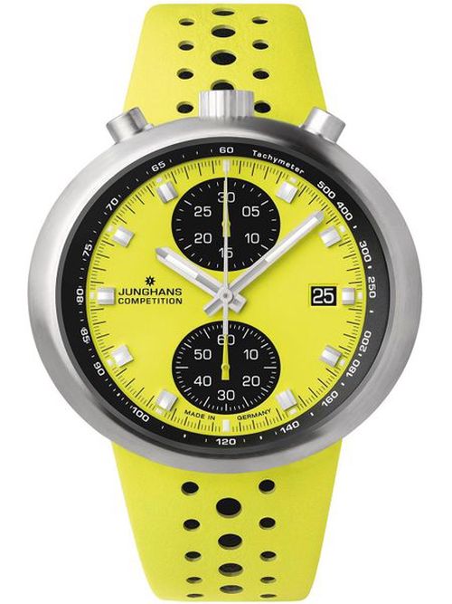 Junghans 1972 Competition Chronoscope Automatic FIS Edition Lemon 27/4305.00