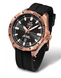 Vostok Europe Almaz Automatic Line NH35A/320B259 - Silikonový řemínek