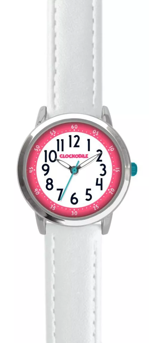 CLOCKODILE Bílé dívčí dětské hodinky CWG5076