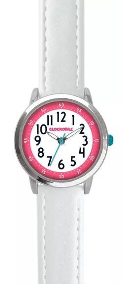 CLOCKODILE Bílé dívčí dětské hodinky CWG5076