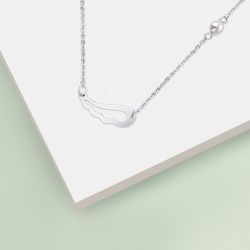 Praqia Stříbrný náhrdelník Heavenly  N6399