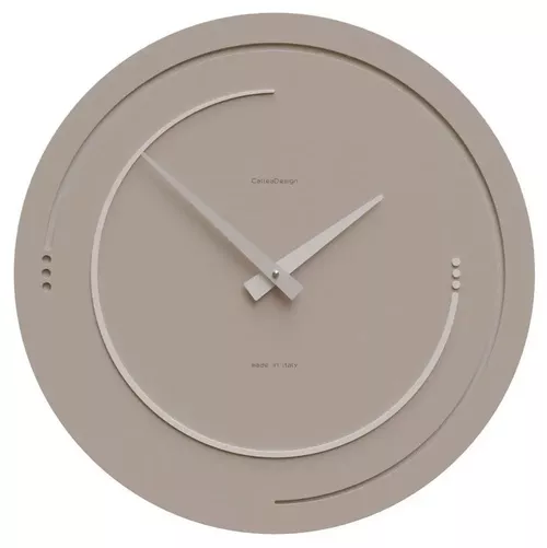 Hodiny CalleaDesign 10-134-14 Sonar 45 cm caffelatte