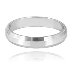MINET+ Stříbrný snubní prsten 4.5 mm