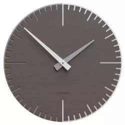 Hodiny CalleaDesign 10-025-89 Exacto 36 cm dub wengé